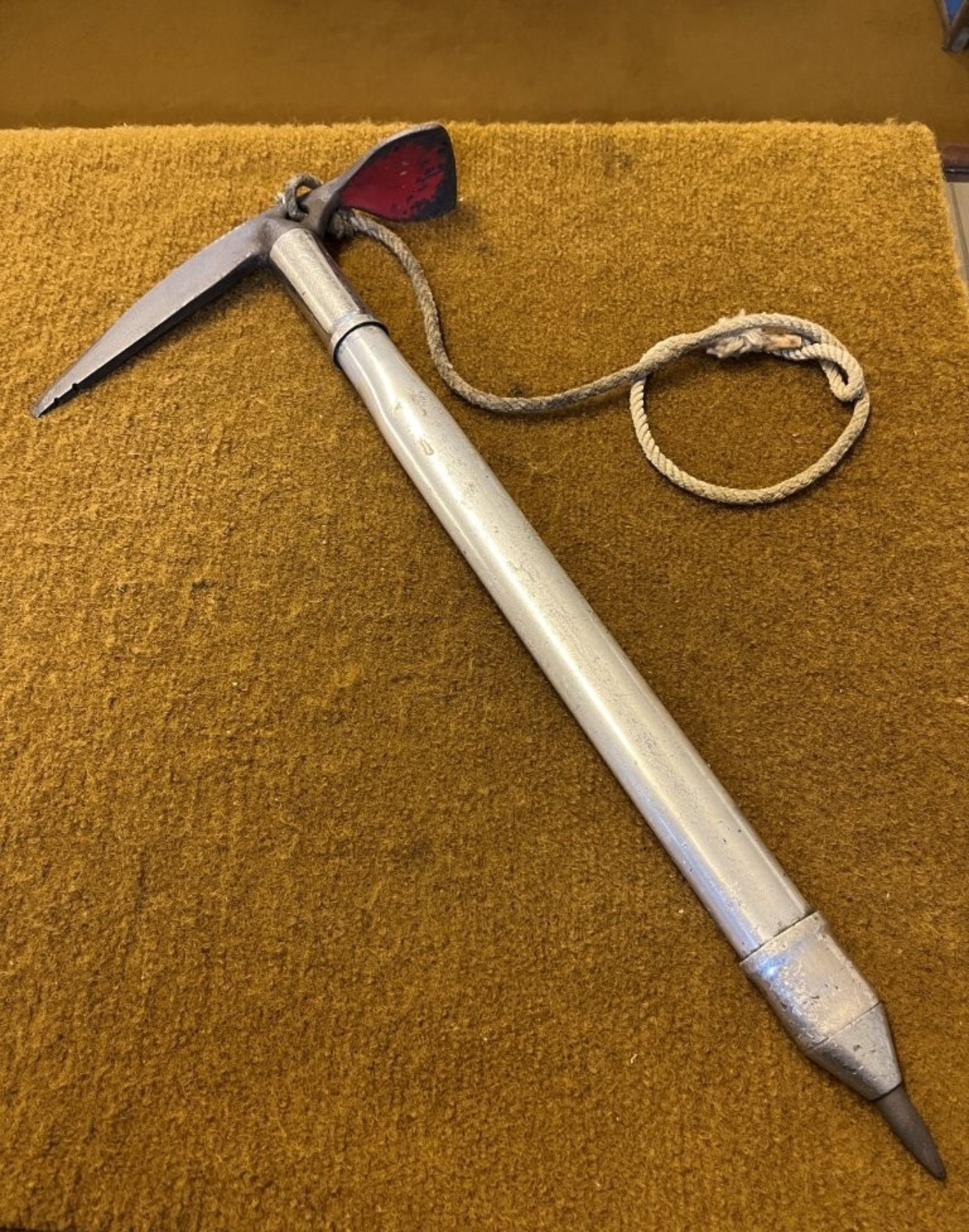 Vintage MacInnes Massey Mountaineering Ice Axe