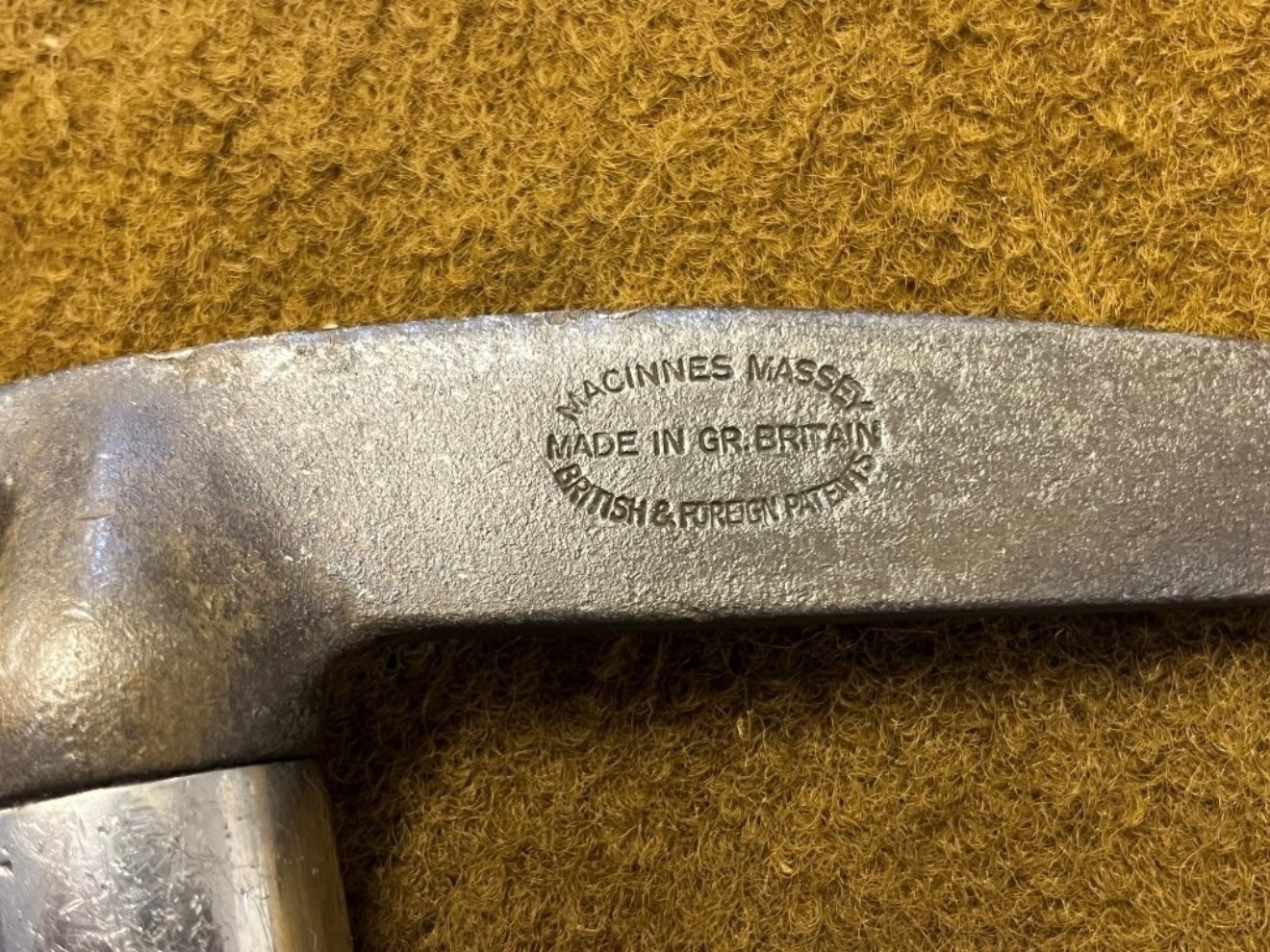Vintage MacInnes Massey Mountaineering Ice Axe
