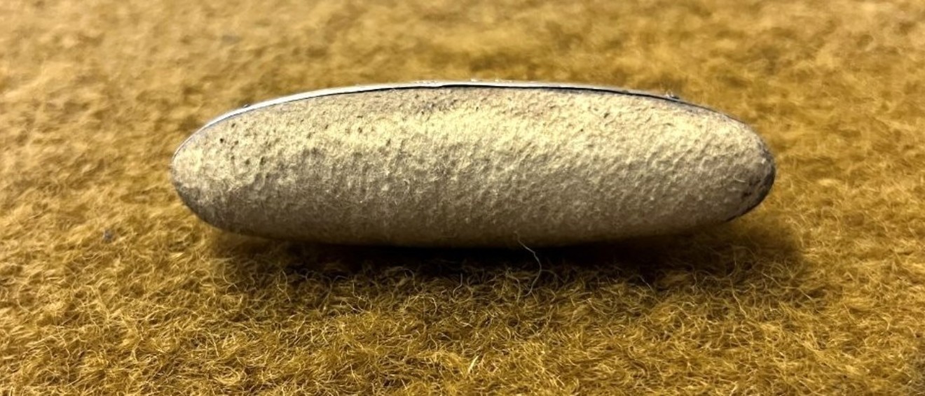 Edwardian Sterling Silver Nail Buffer / Pin Cushion by Adie & Lovekin Ltd Birmingham