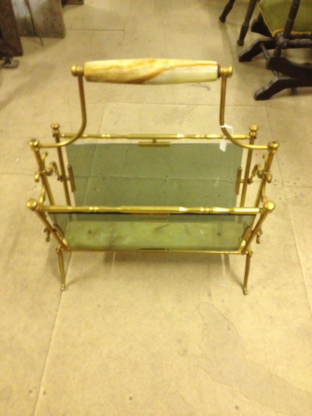 Mid Century  Italian Magazine Rack ﻿﻿﻿