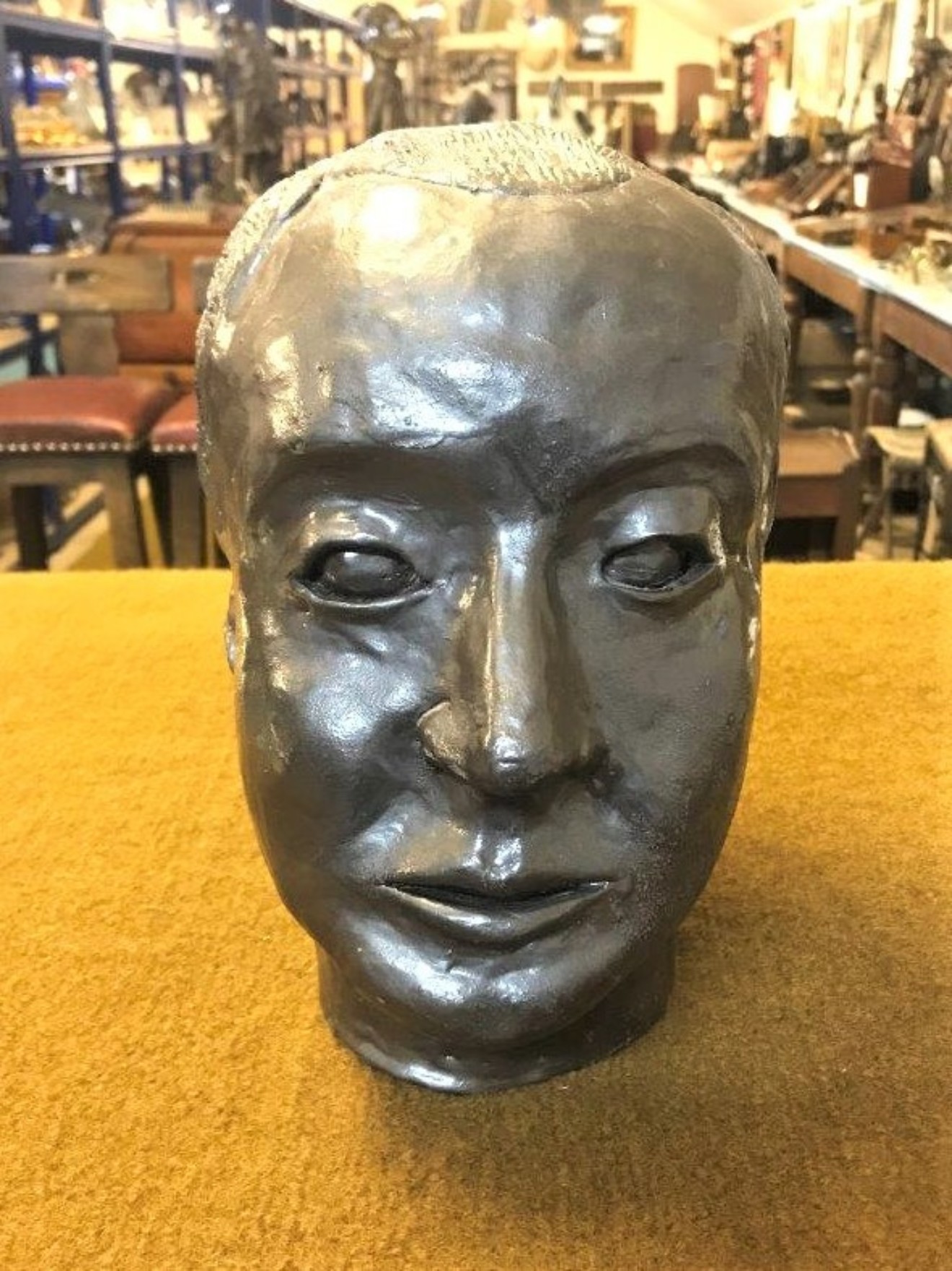 Plaster Head Bust