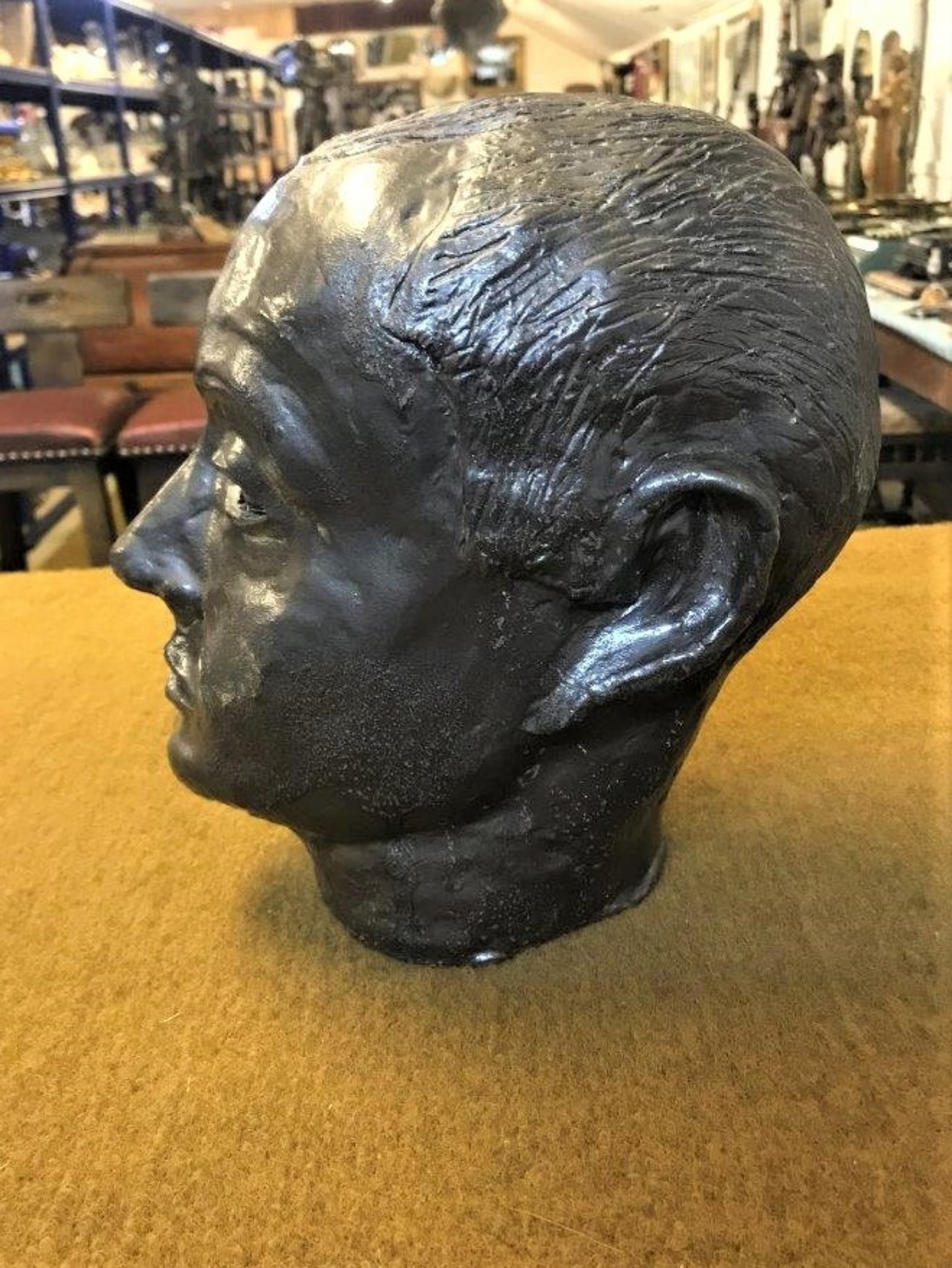 Plaster Head Bust