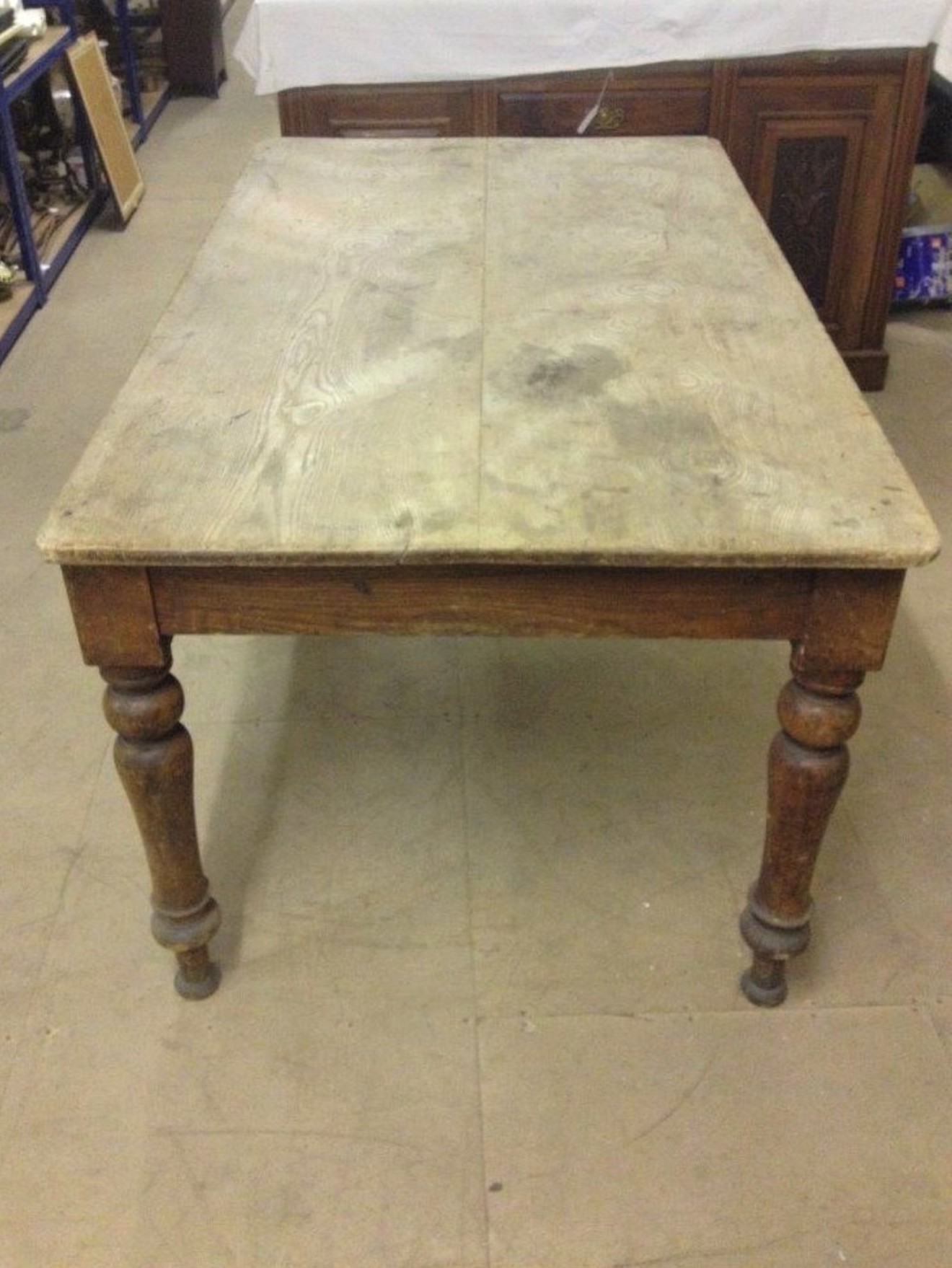 Rustic Pine Country Farmhouse Table