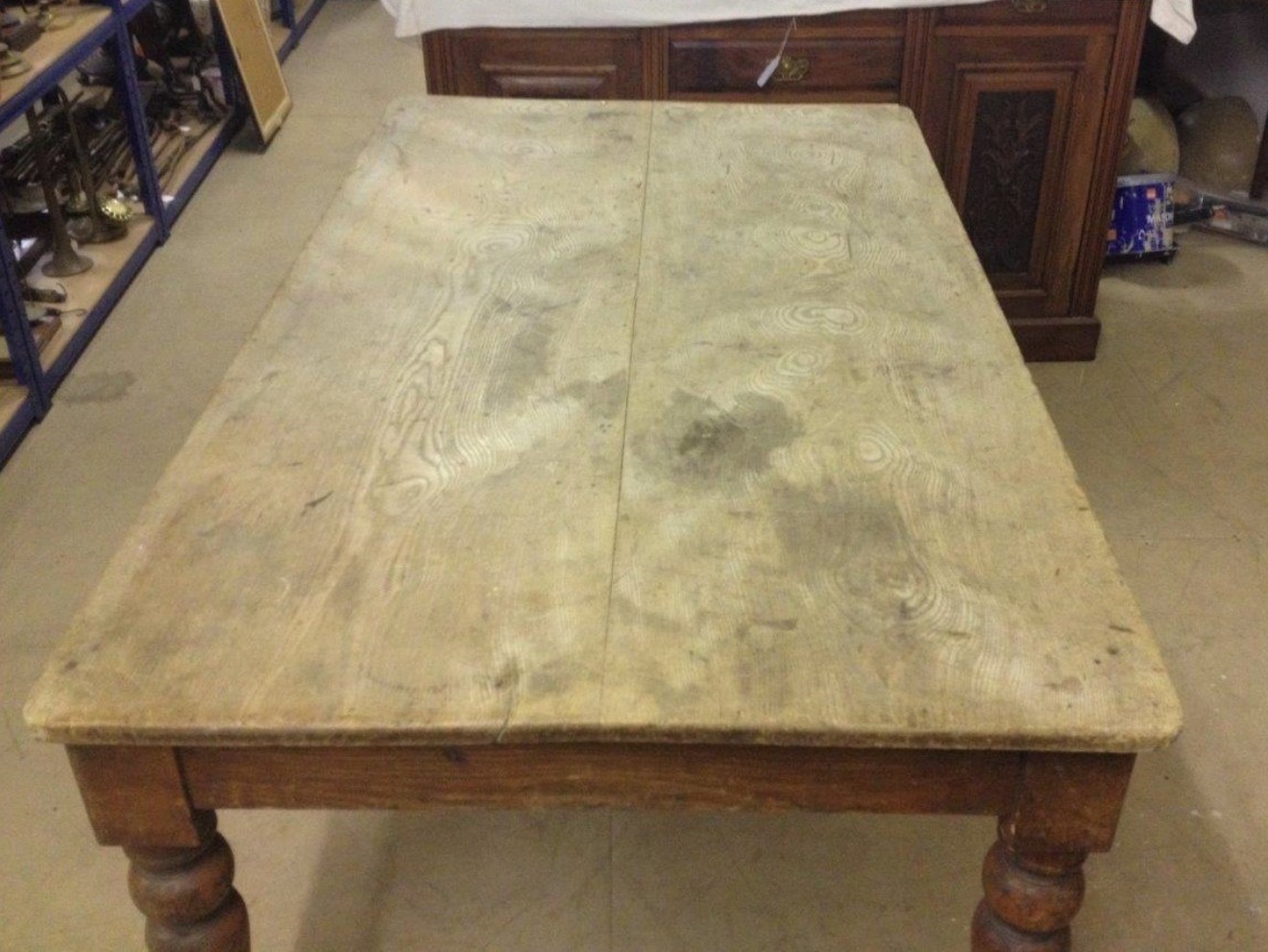 Rustic Pine Country Farmhouse Table