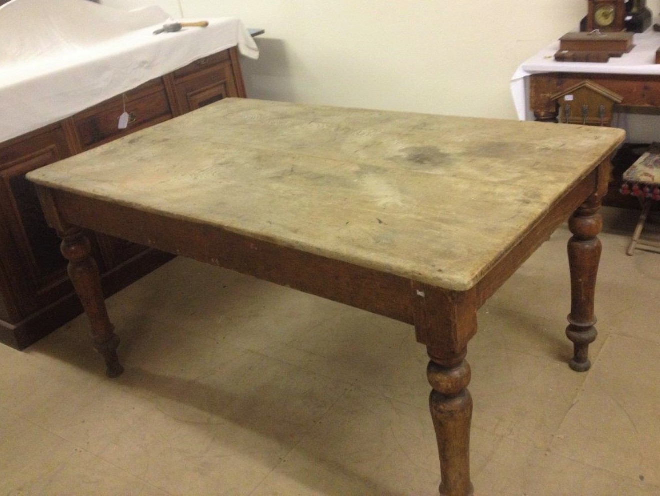 Rustic Pine Country Farmhouse Table