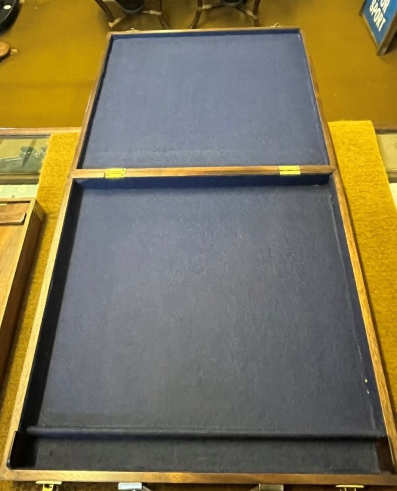 Vintage Bank Of Scotland Travelling Clerks Lectern Case