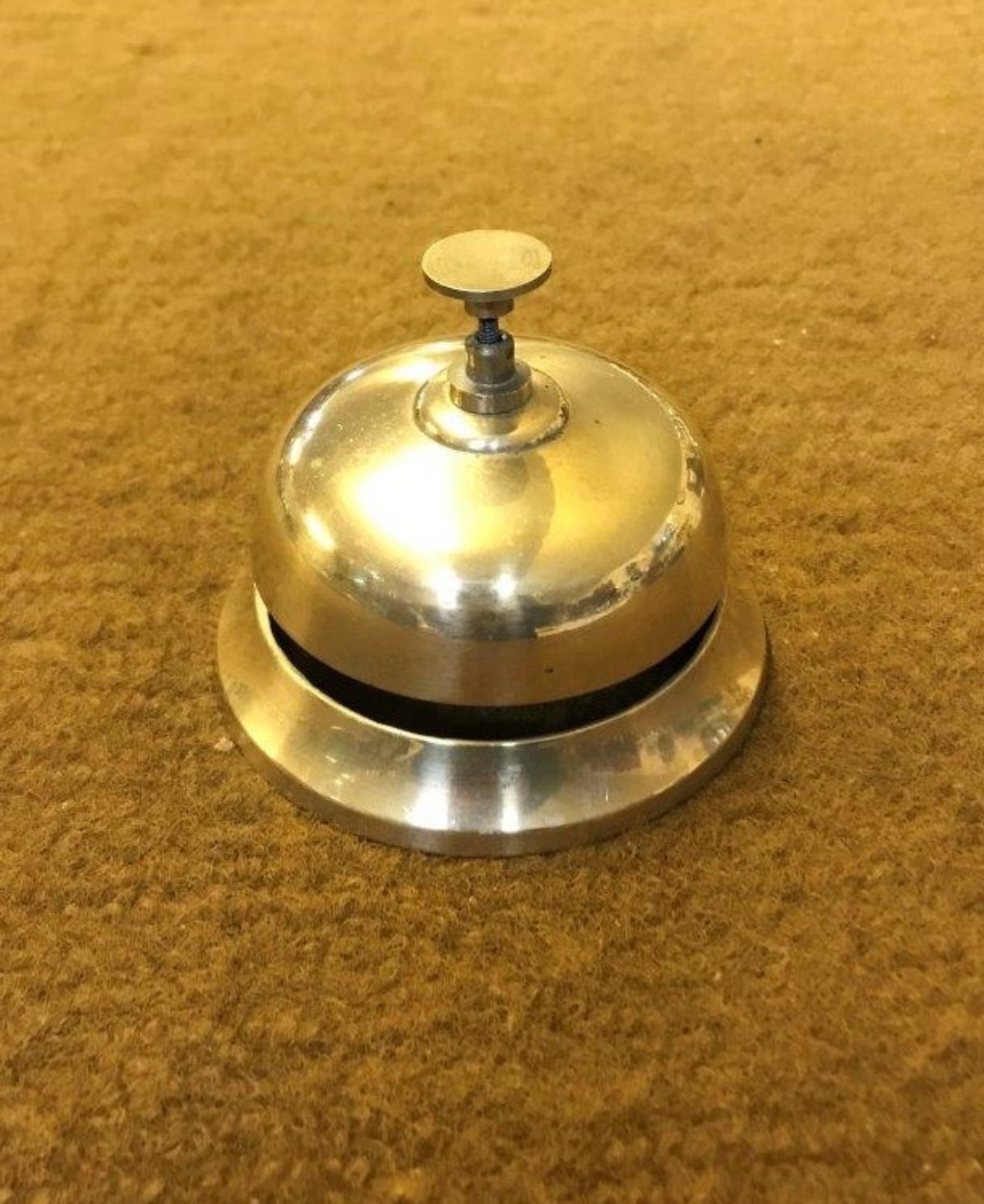 Vintage Brass Reception / Desk Bell