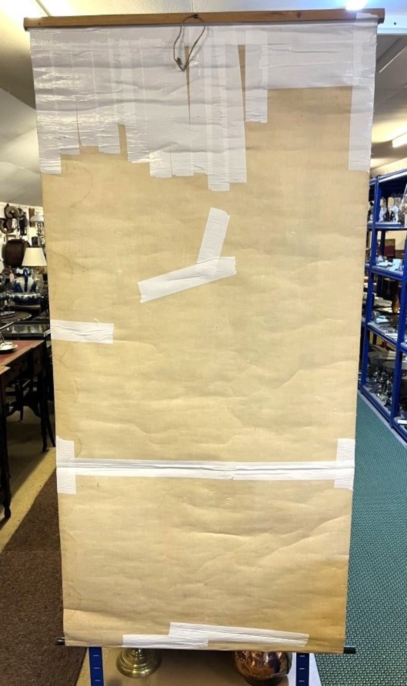 Vintage Anatomical Wall Chart by J Teck