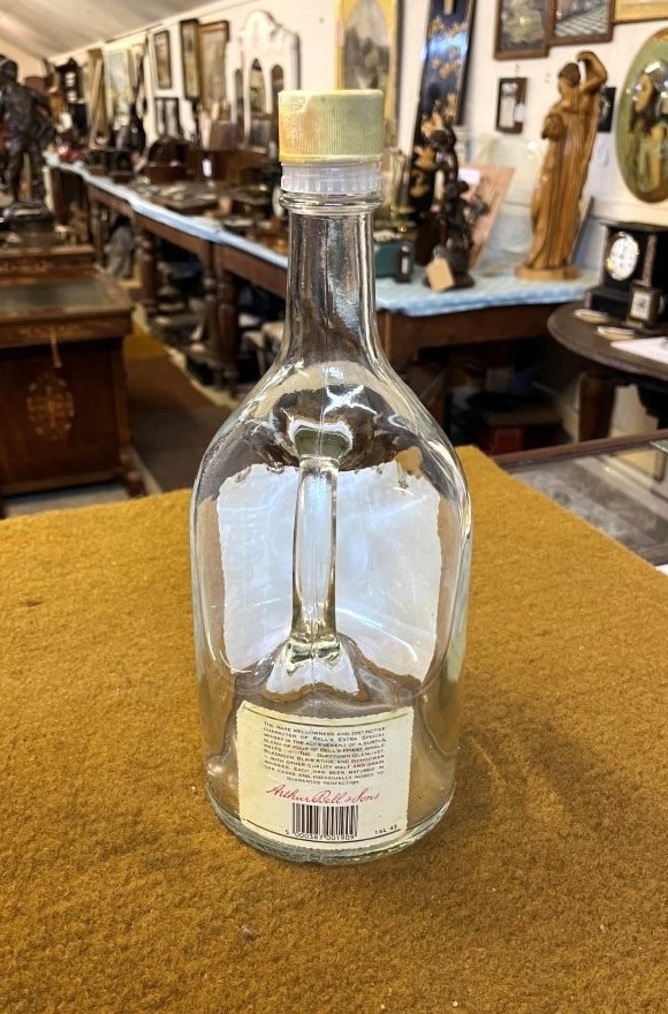 Rare Vintage Bells Whisky Jug Bottle with Handle