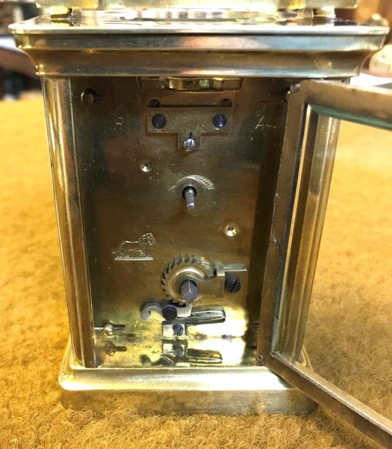 Vintage Duverdry & Bloquel Carriage Clock