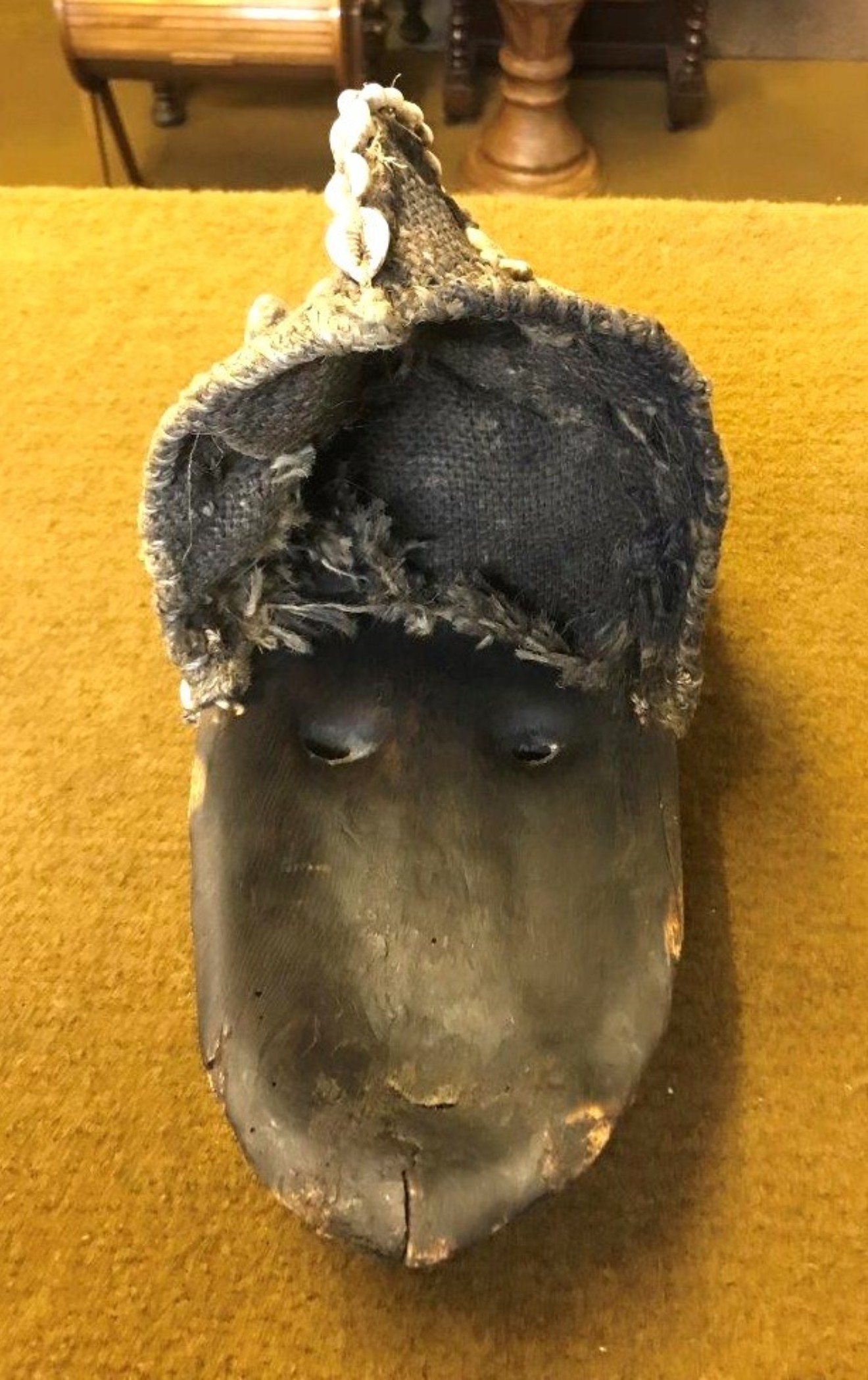 Vintage African Tribal Dan Mask from Ivory Coast