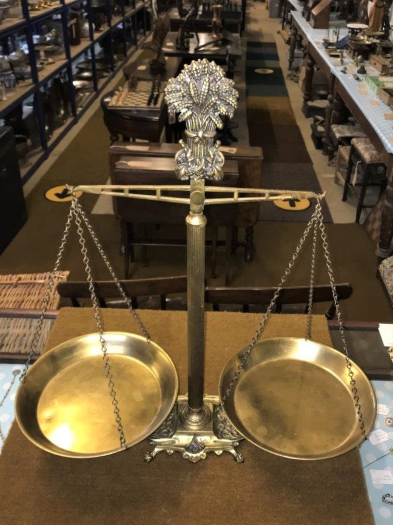 Brass Balance Scales