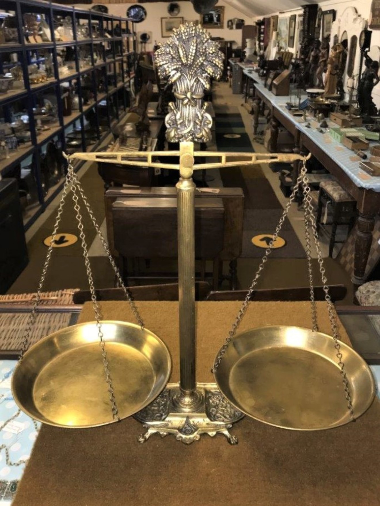 Brass Balance Scales