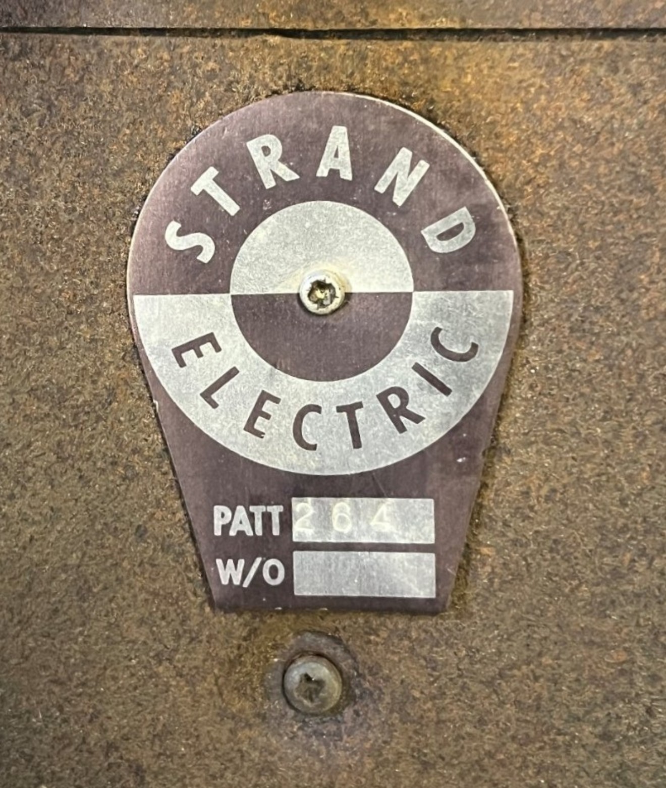Vintage Pair of Strand Co Theatre Lamps from Chichester Festival Theatre