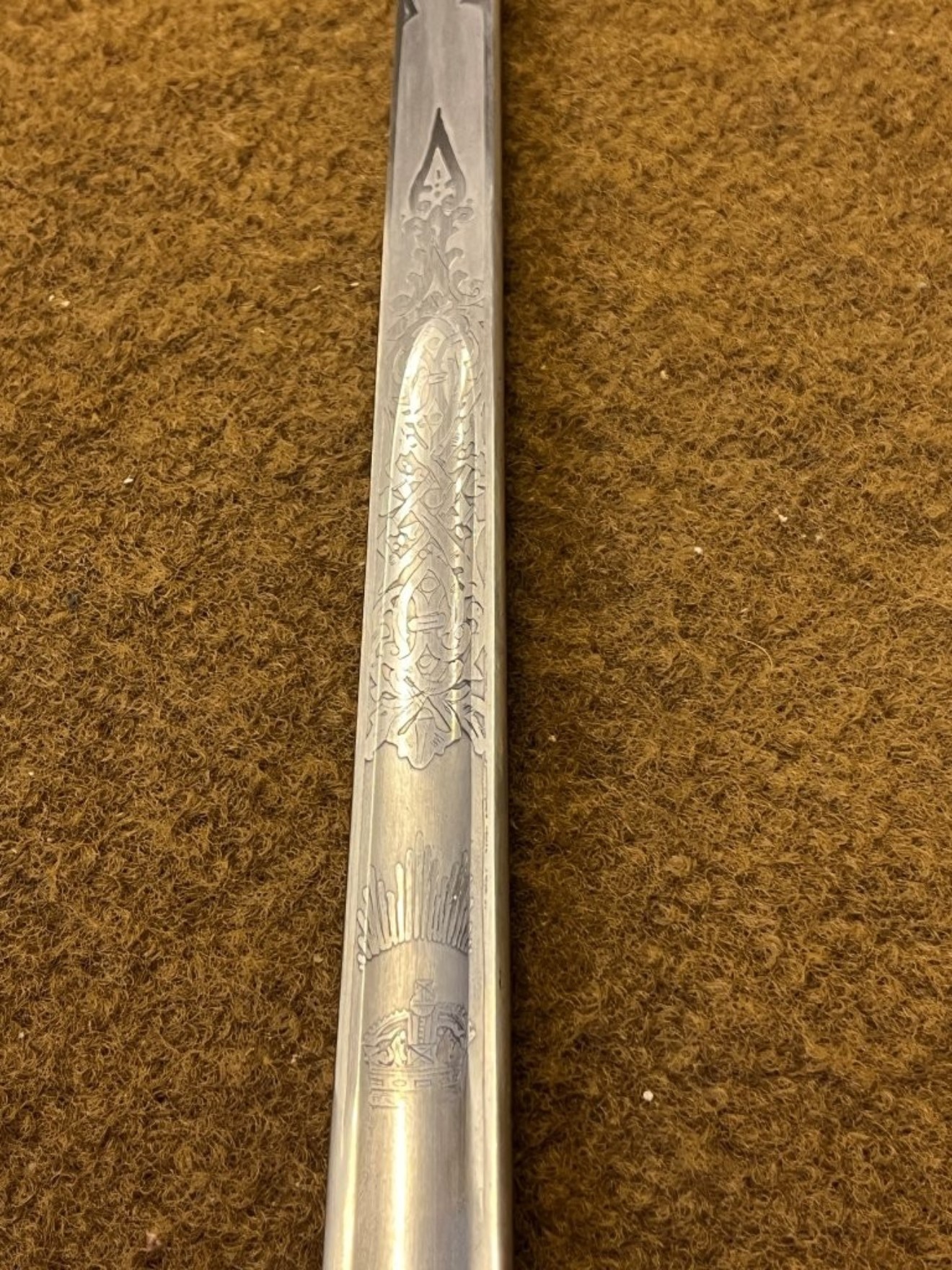 Vintage 1897 Pattern Infantry Officers’ Ceremonial Sword
