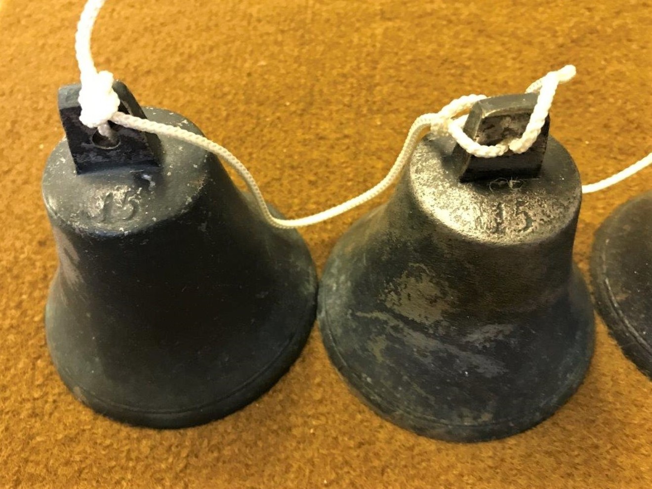 Set of 5 Graduated Country House Service Bells