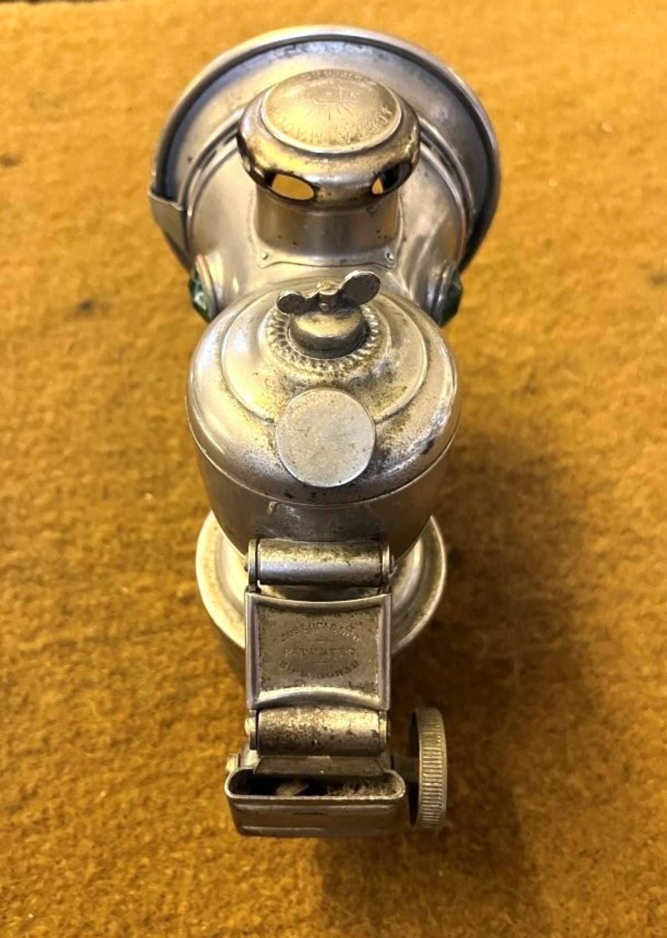 Antique Joseph Lucas Aceta Major 314.11 Carbide Cycle Lamp a