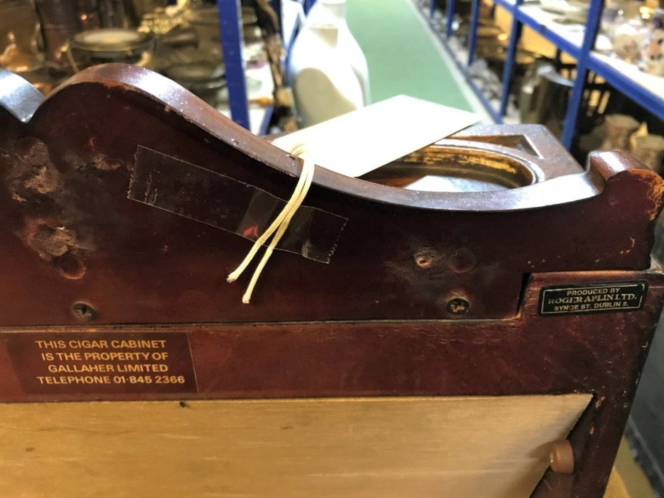 Vintage Cigar Display Case