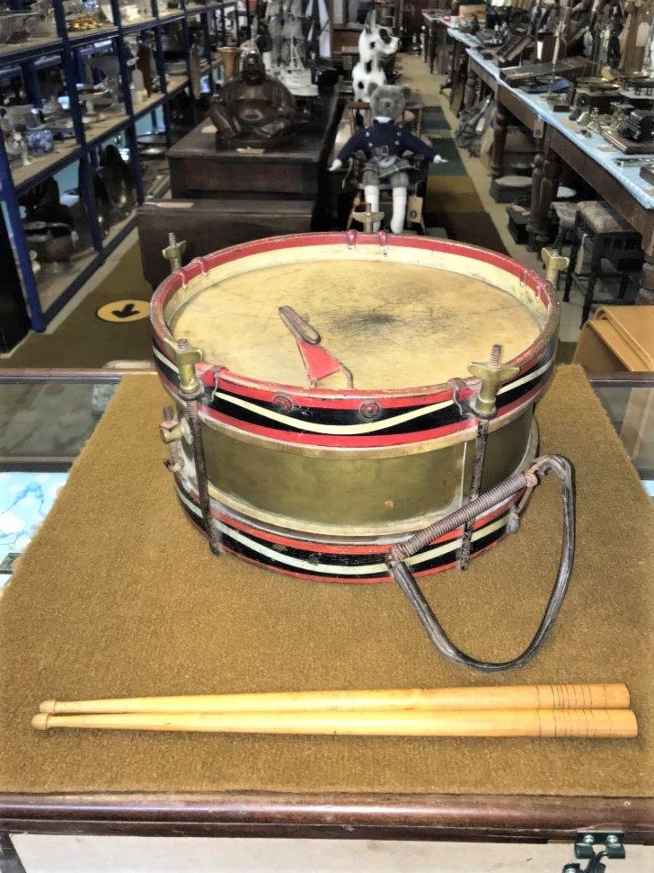 Antique Military Snare Drum