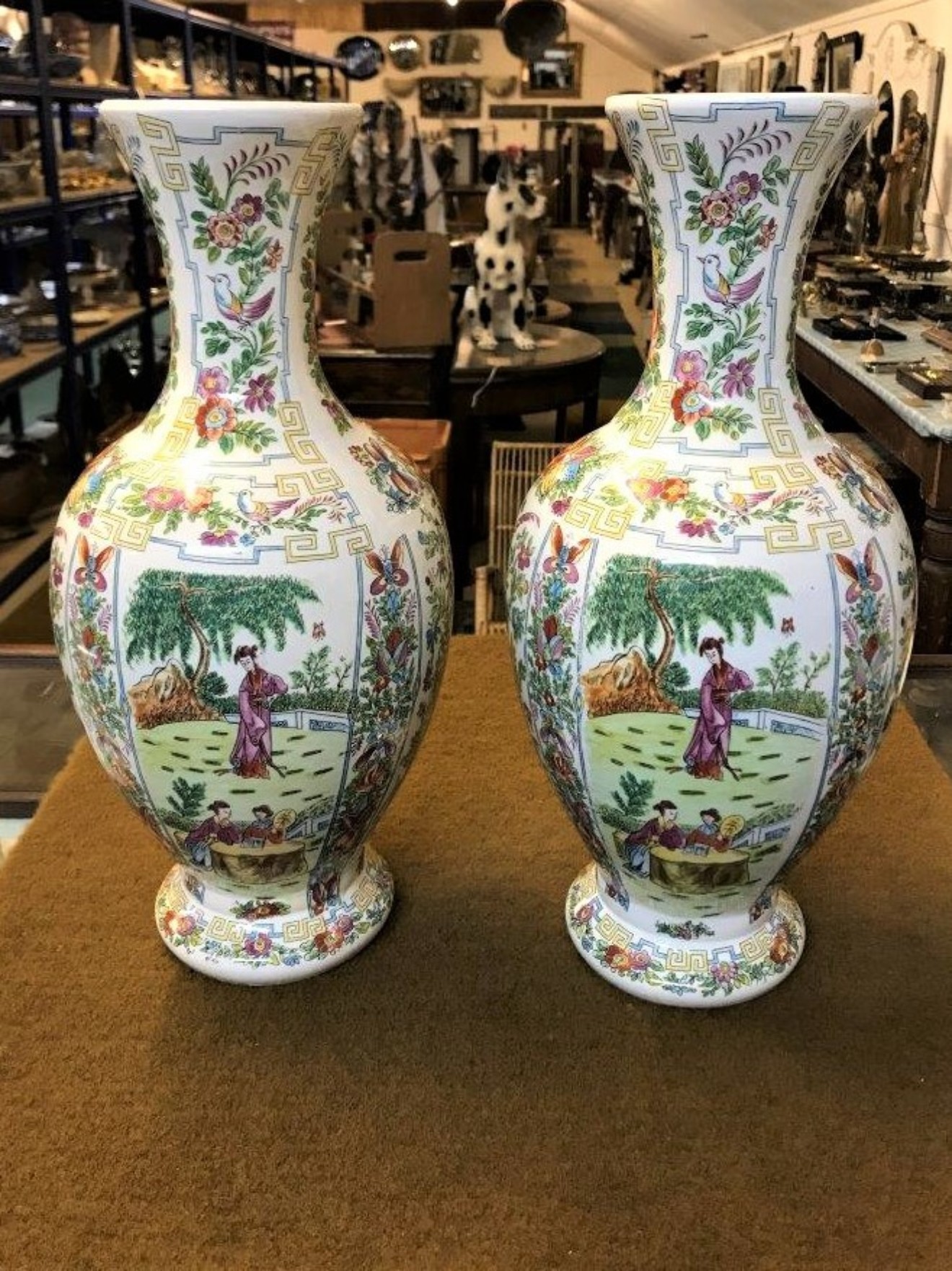 Pair of Japanese Vases