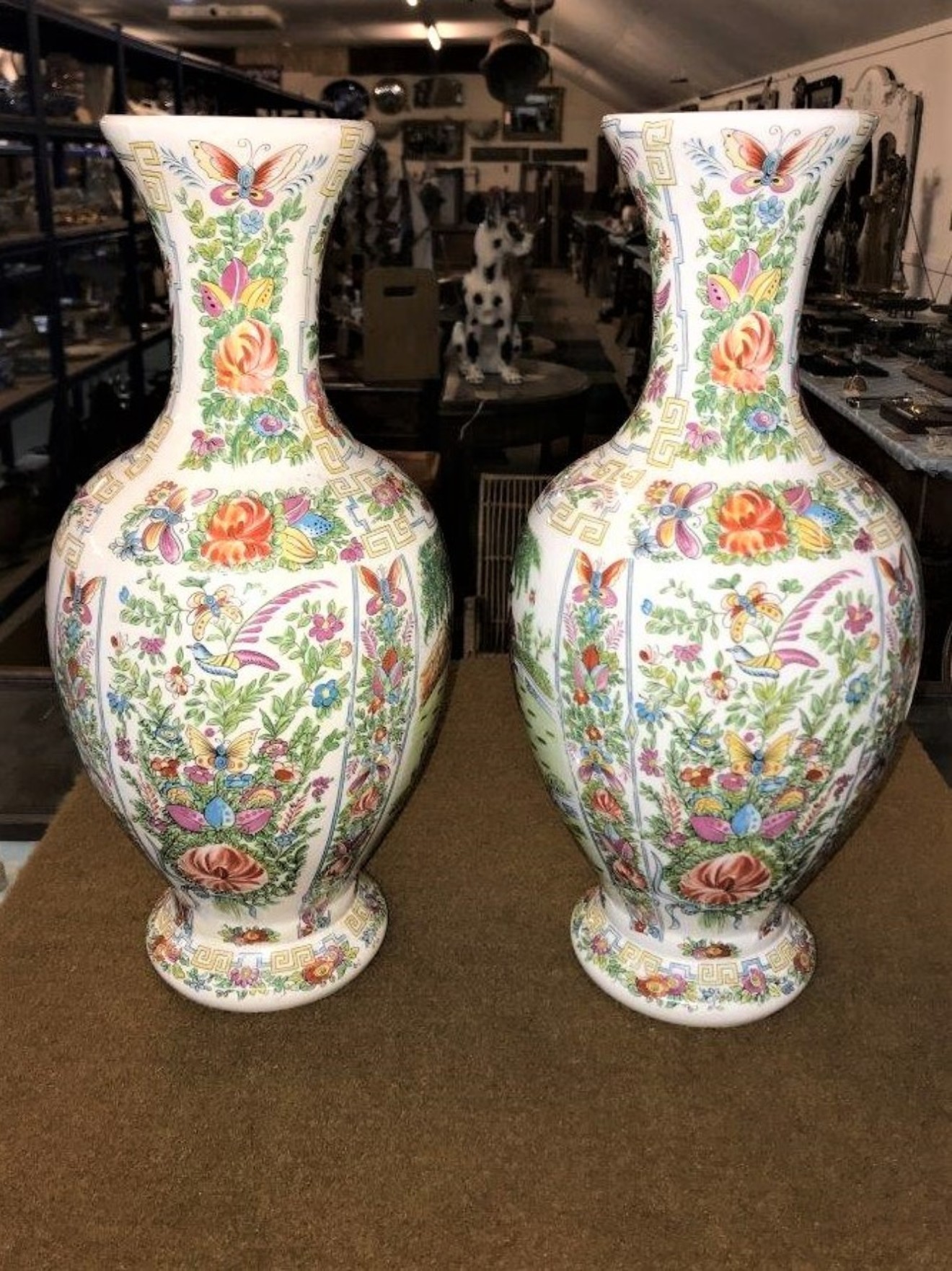 Pair of Japanese Vases