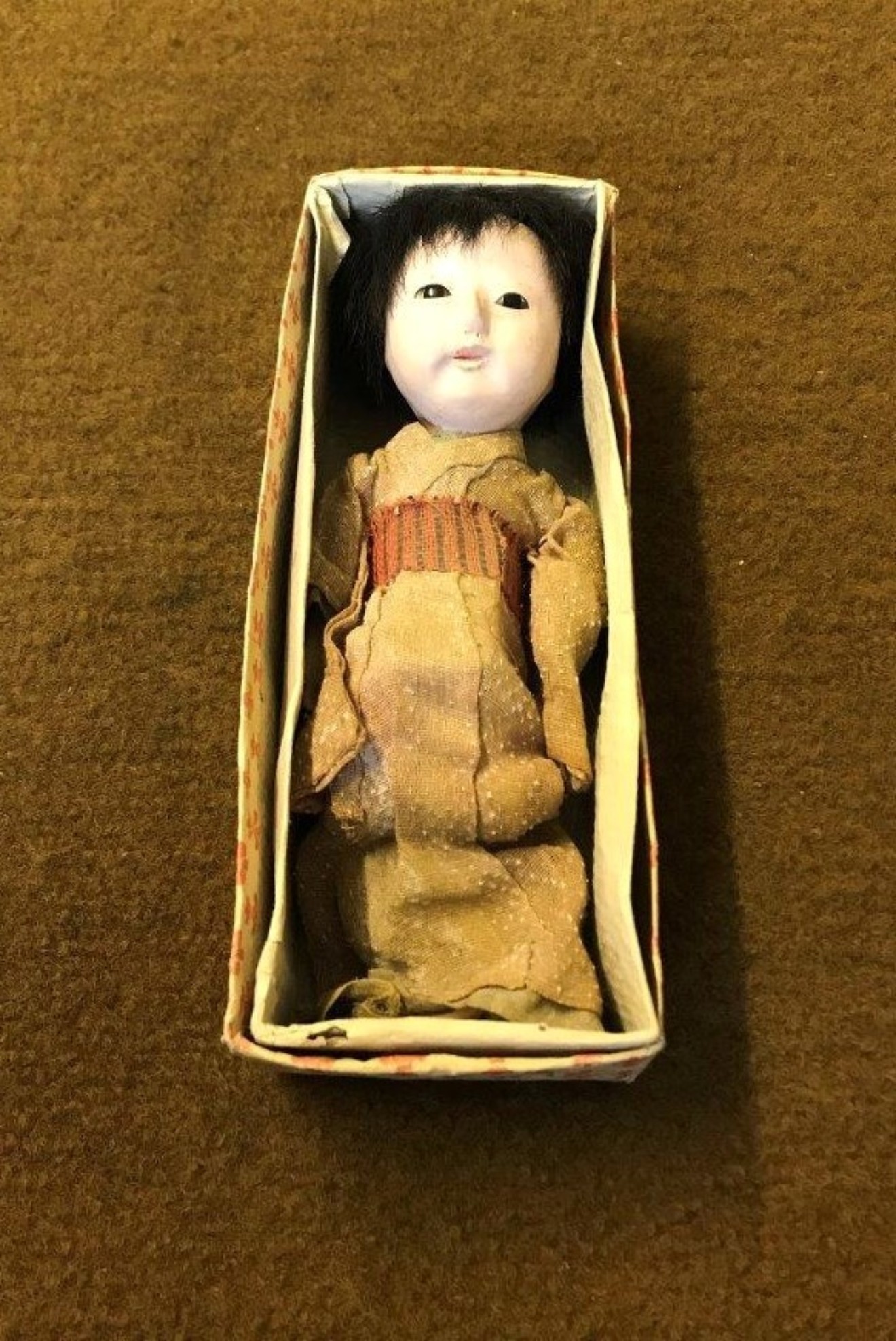 Antique Japanese Ichimatsu Gofun Doll