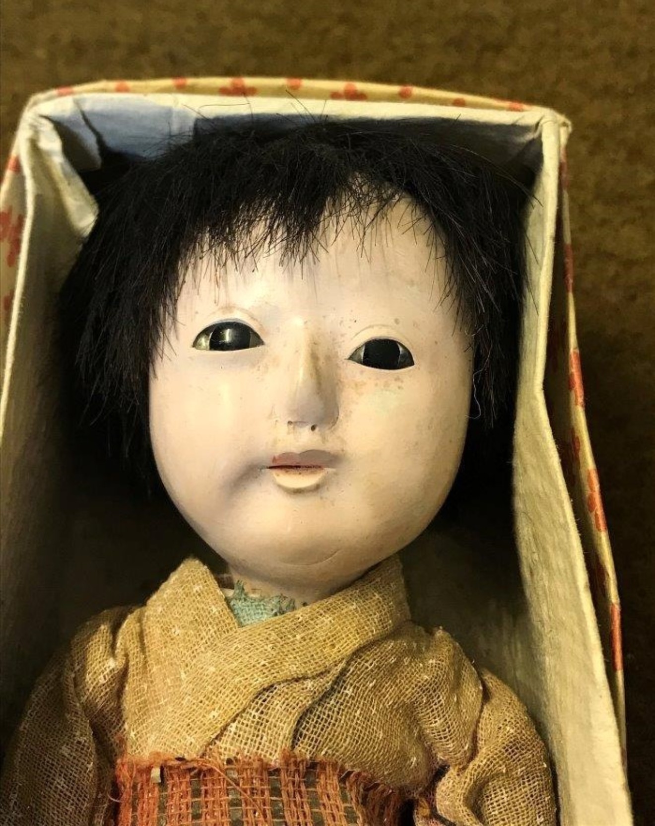 Antique Japanese Ichimatsu Gofun Doll