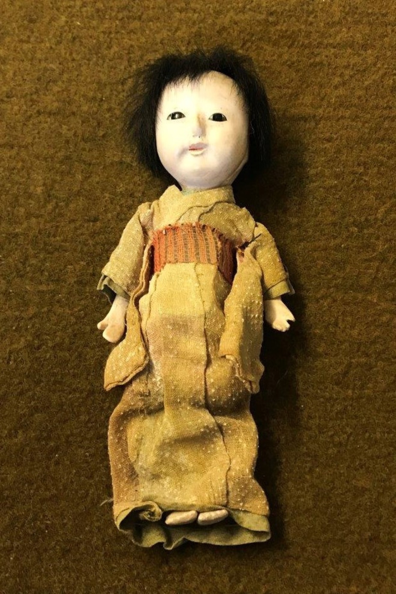 Antique Japanese Ichimatsu Gofun Doll