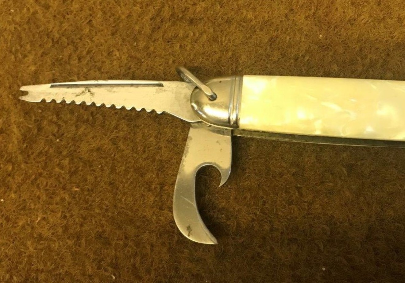 Vintage Richards of Sheffield 4 Blade Scout's Pocket Knife
