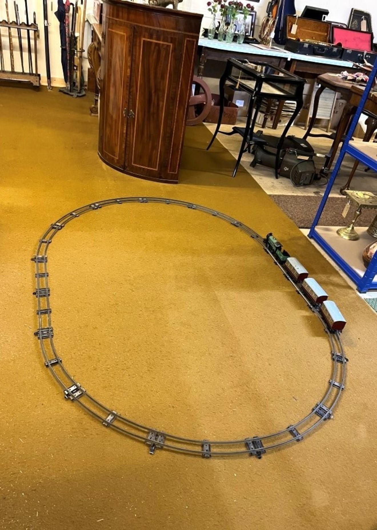 Vintage Hornby Clockwork '0' Gauge Passenger Train Set No 51