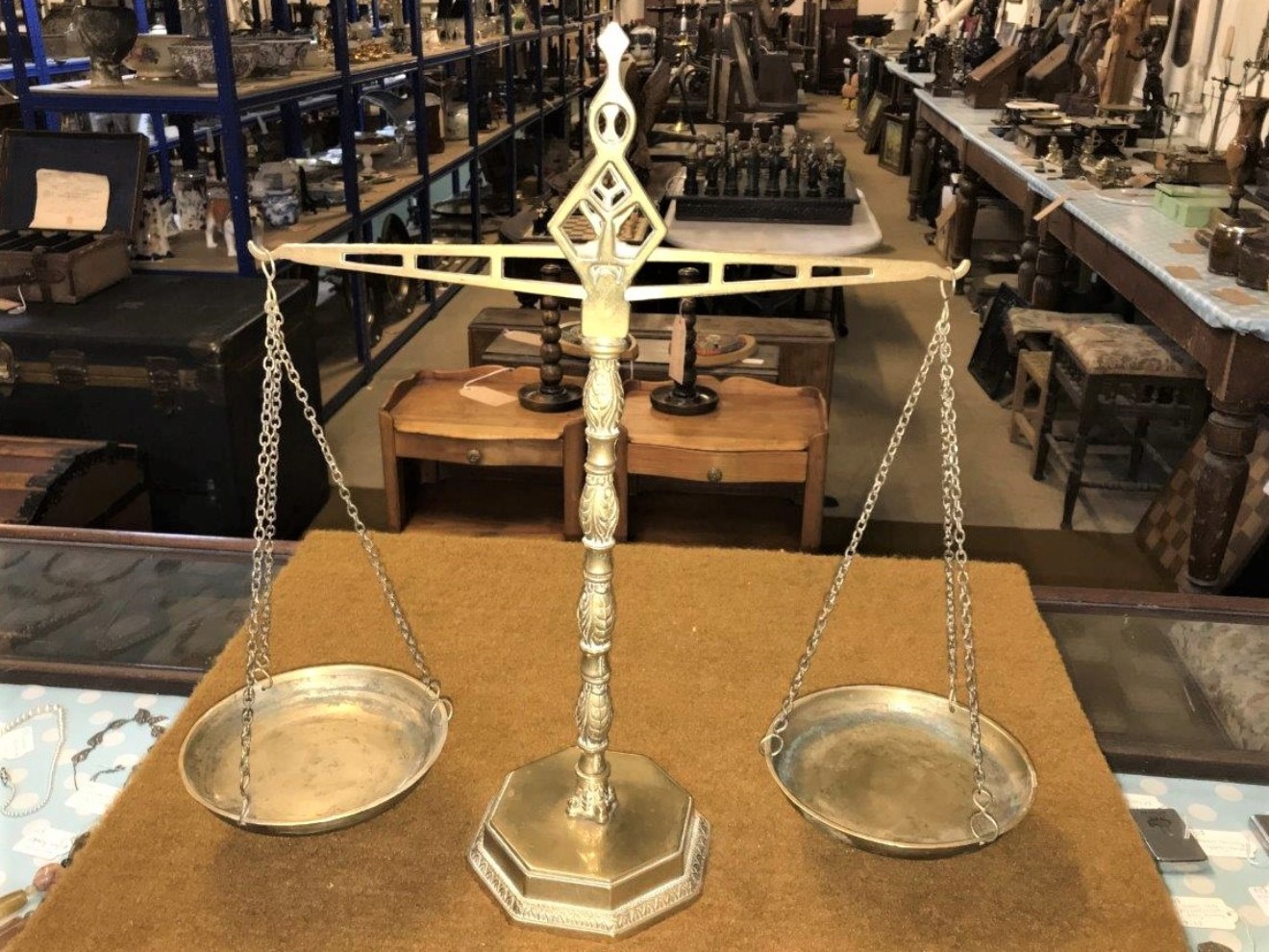 Brass Balance Scales