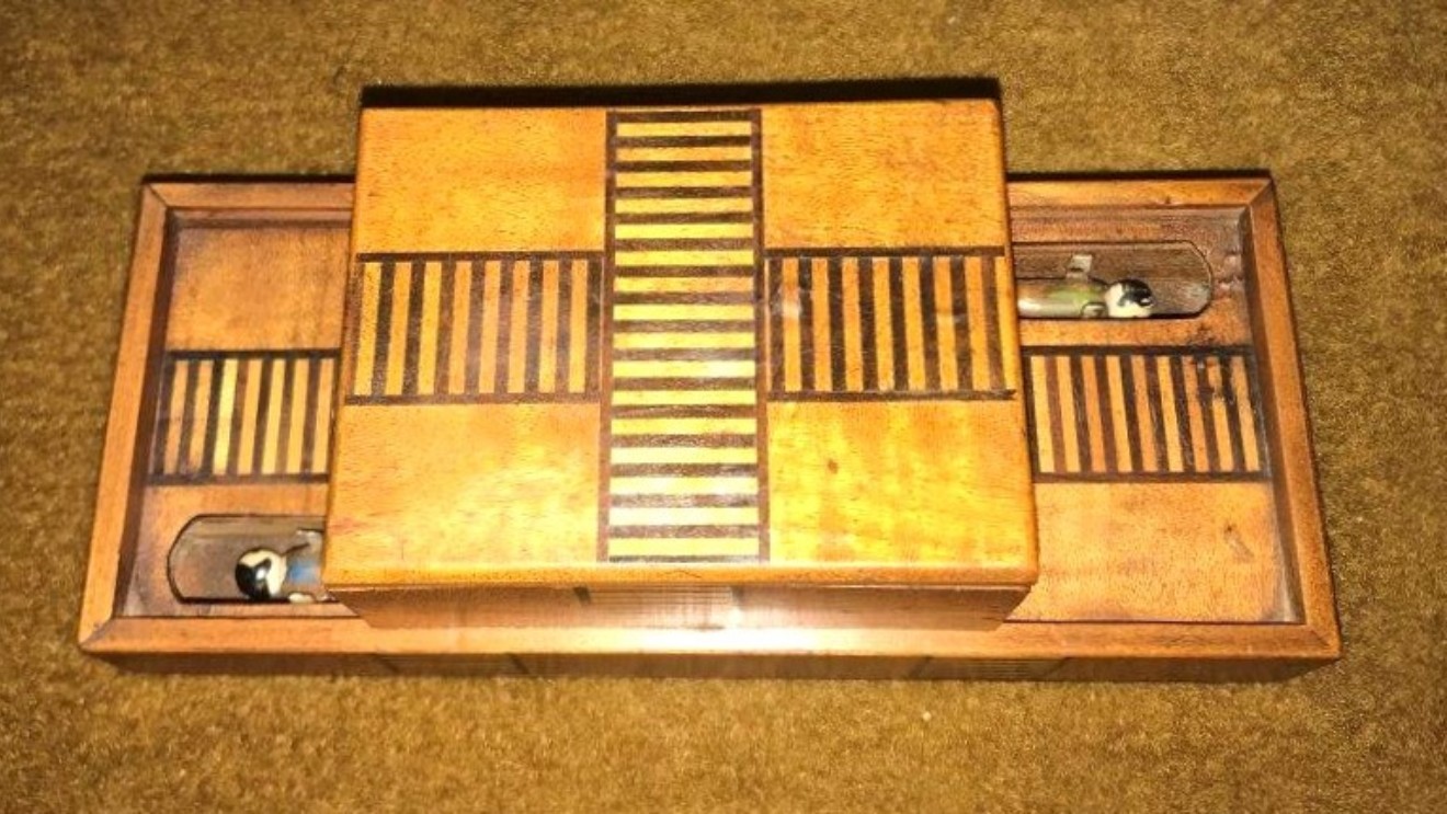 Rare Antique Double Ended Cigarette Dispenser