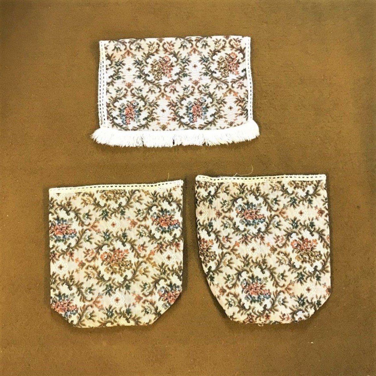 Vintage 3 Piece Suite Antimacassar Set