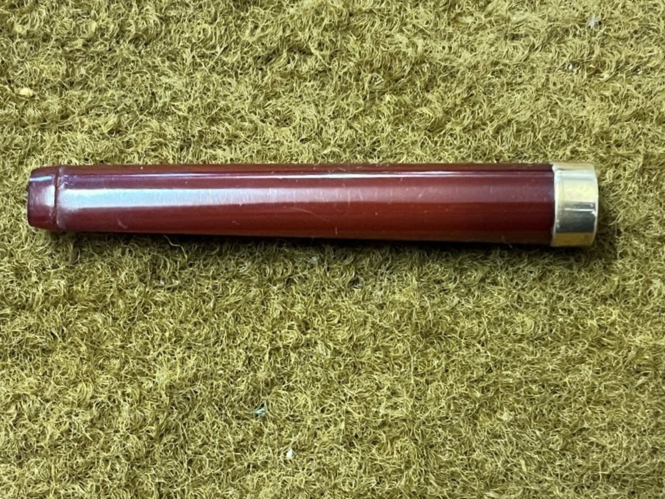 Antique Cheroot Holder with 15c Rolled Gold Collar