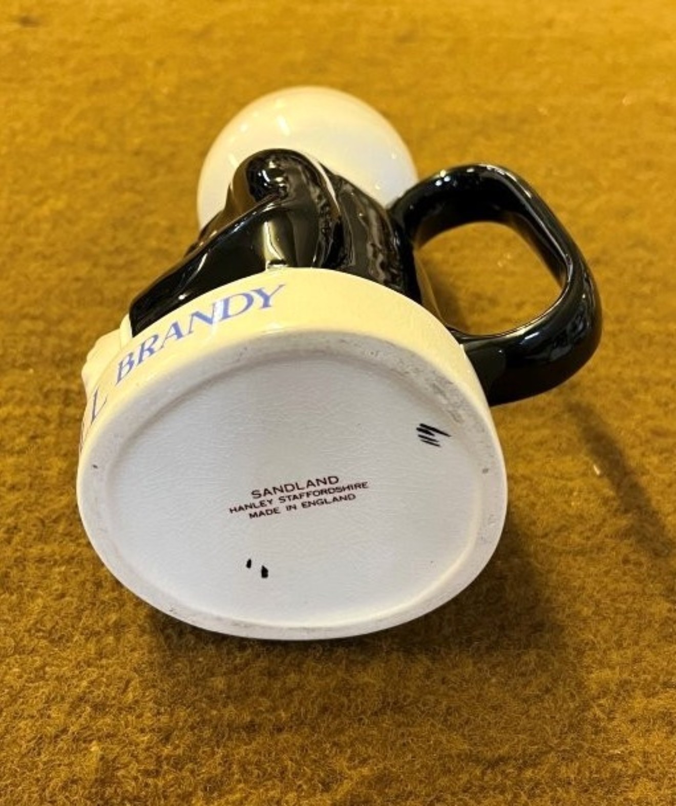 Vintage Martell Brandy Advertising Water Jug