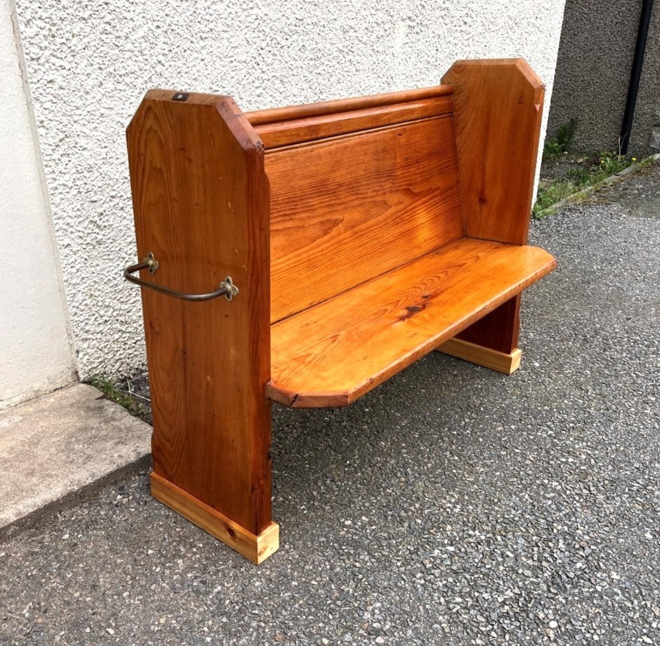 Victorian Pine Church Pew