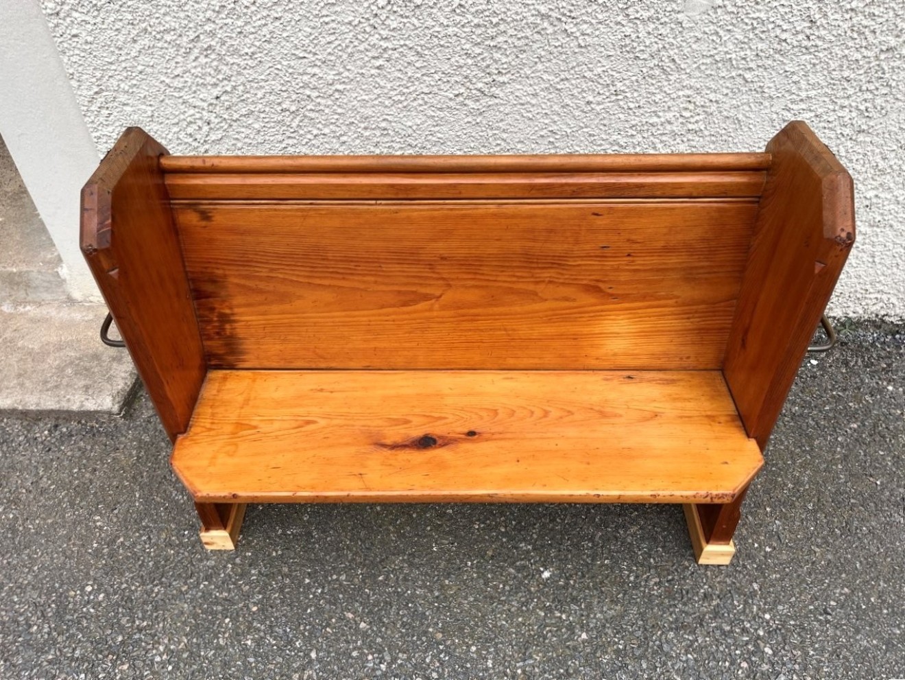 Victorian Pine Church Pew