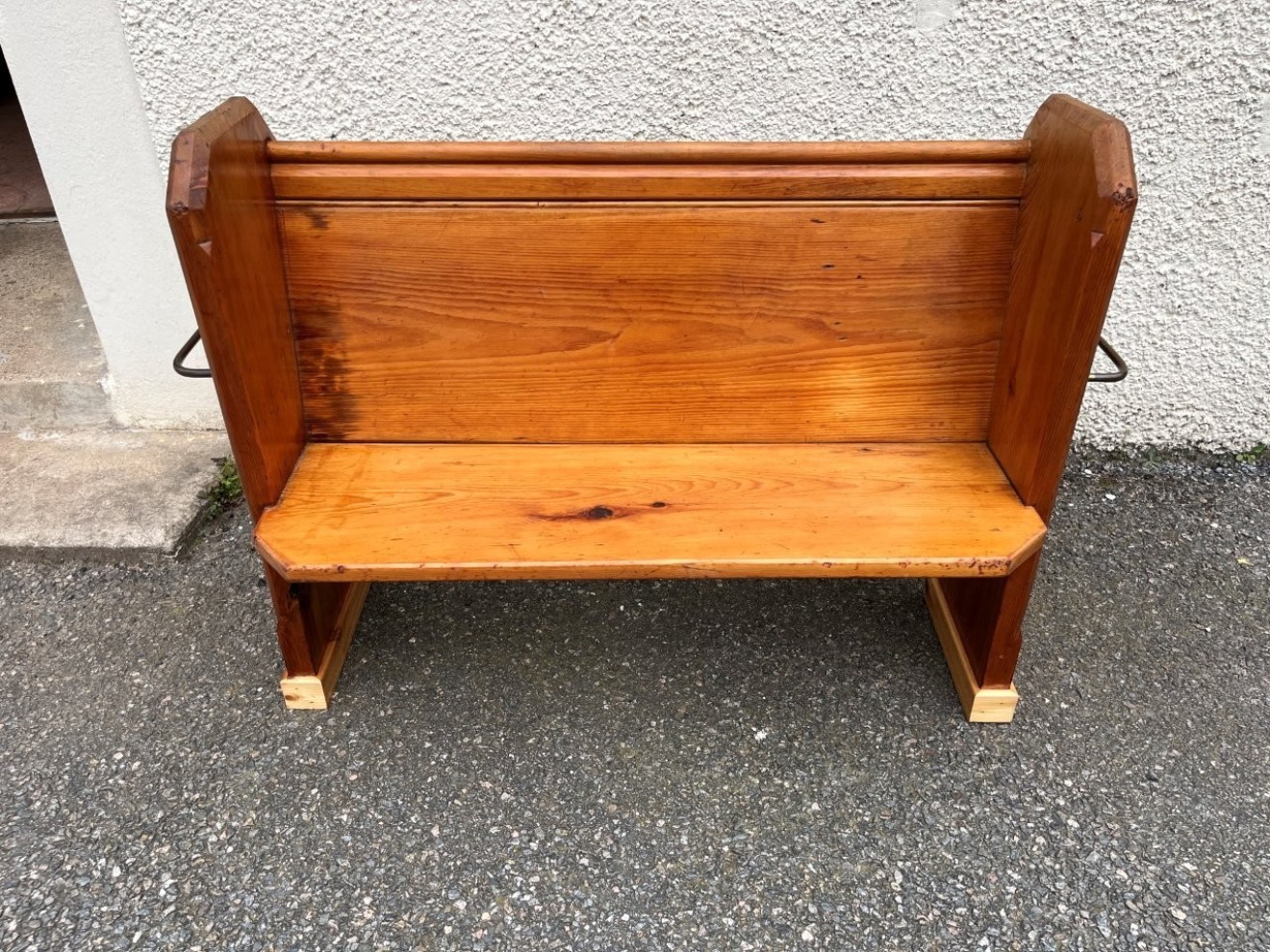 Victorian Pine Church Pew