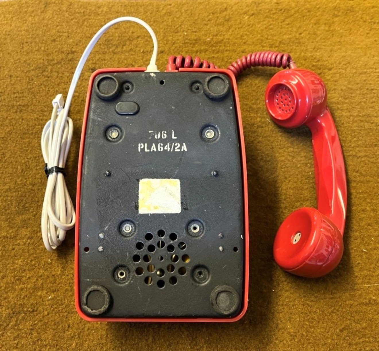 Vintage Red GPO 706L Telephone