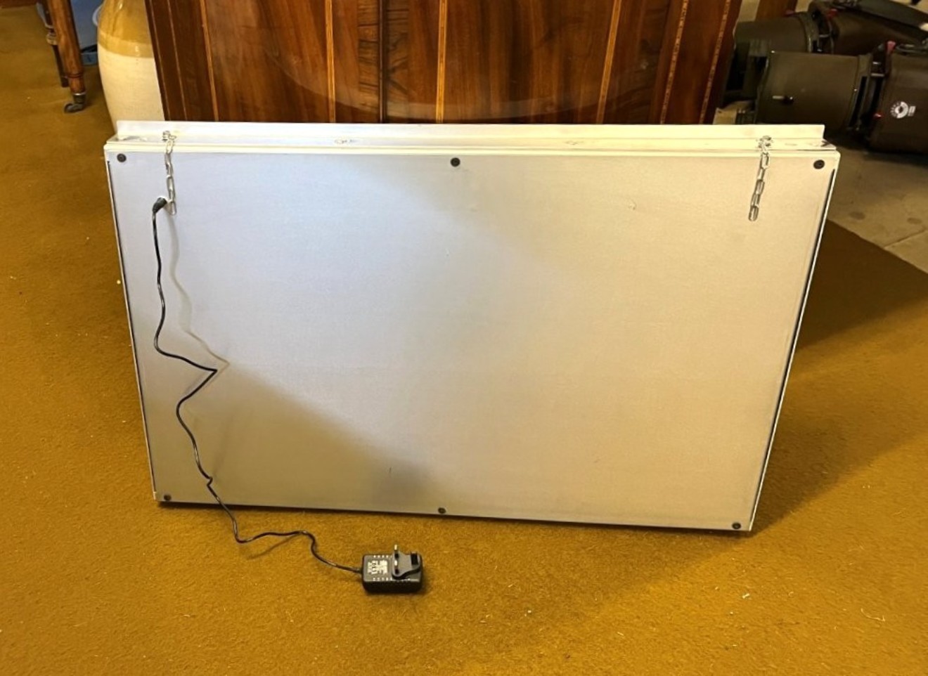 Vintage Illuminated "Adidas" Sportswear Sign