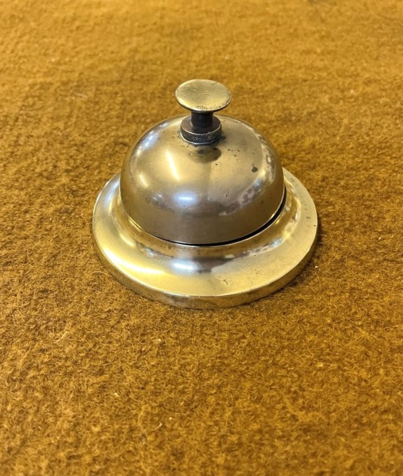 Vintage Brass Desk / Reception Bell