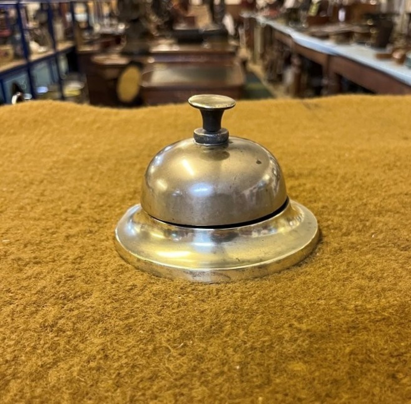 Vintage Brass Desk / Reception Bell