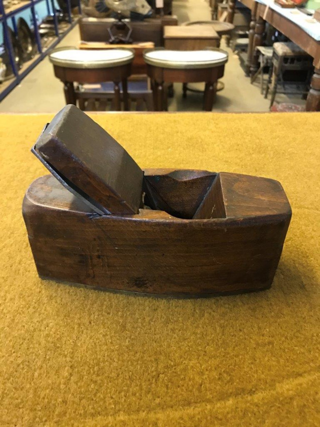 Wooden 2" Coffin Block Plane