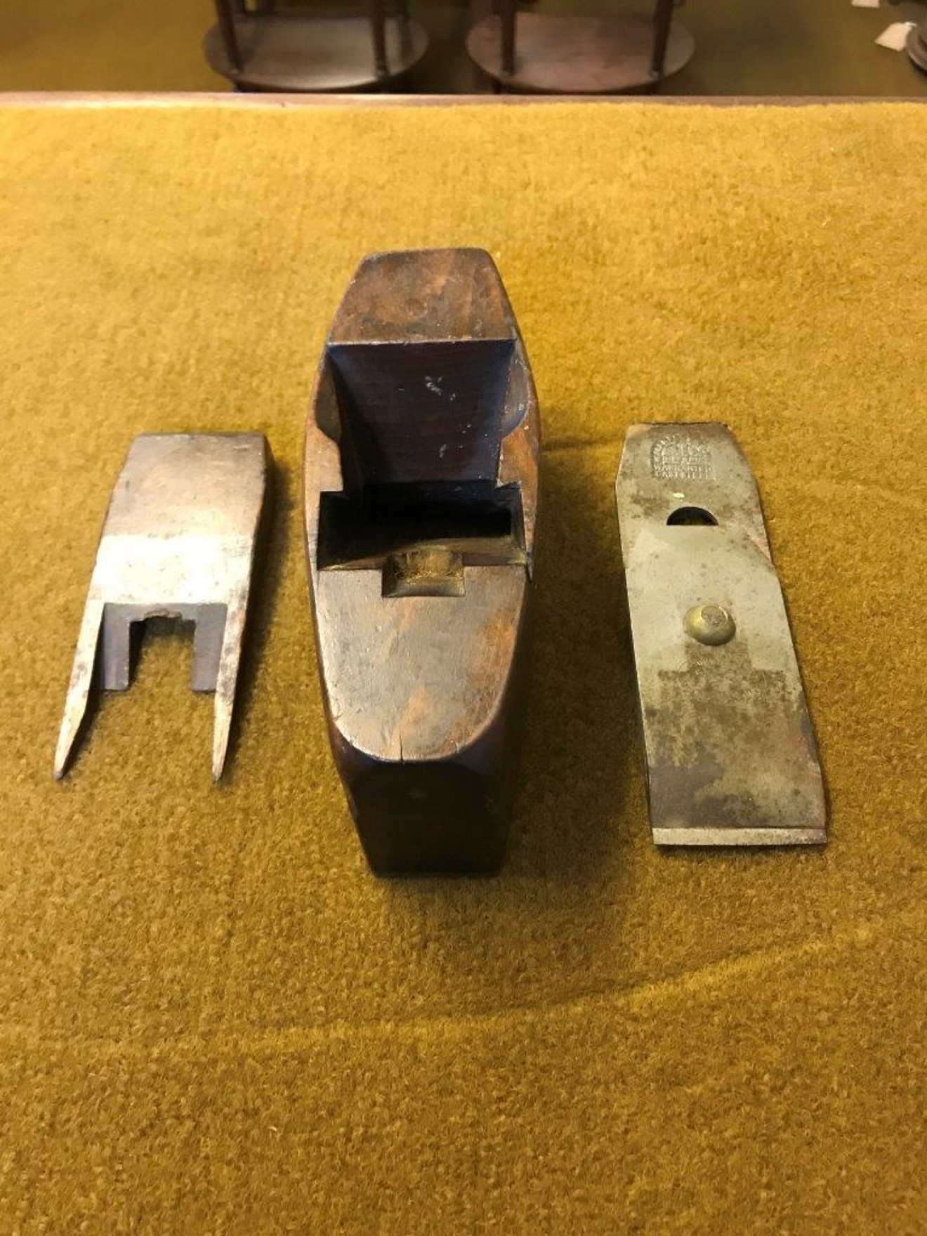 Wooden 2" Coffin Block Plane