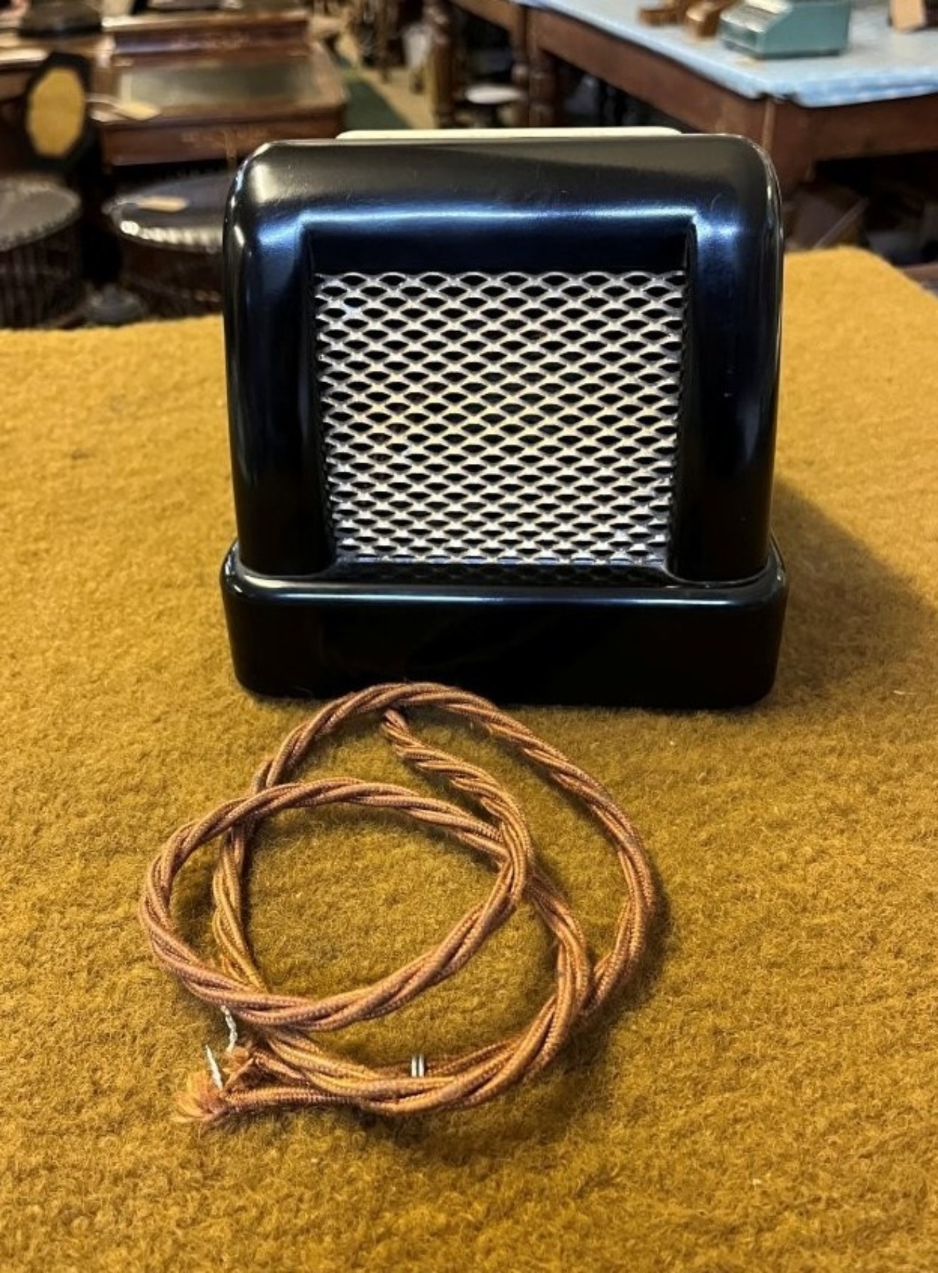 Vintage Bakelite Loudspeakerphone Extension Unit by Associated Electrical Industries Ltd