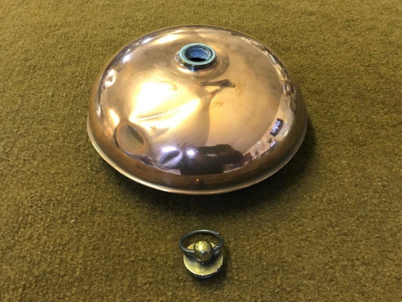 Victorian Copper / Brass Bed Warmer