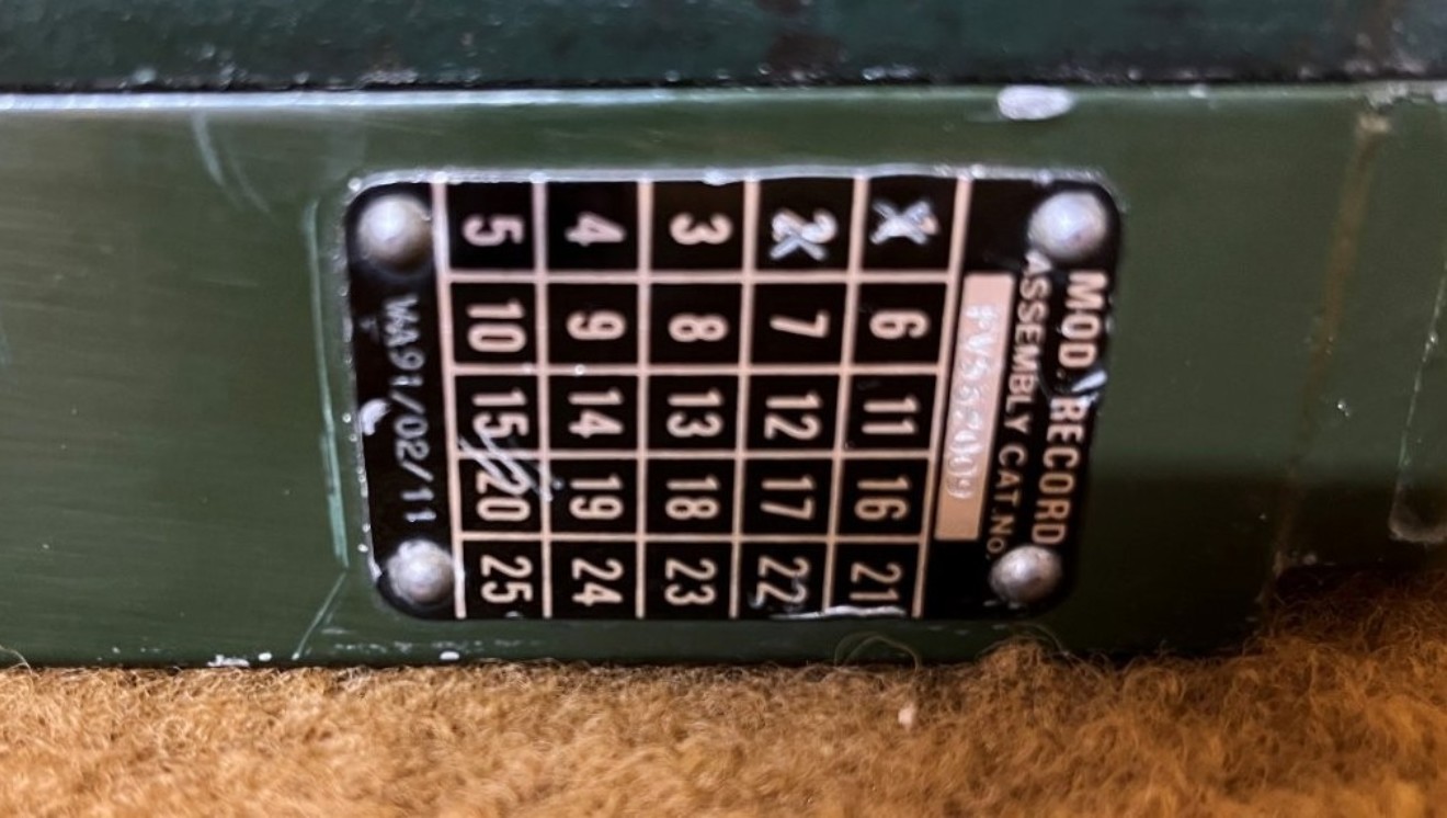 Vintage Military Armoured Vehicle Map Reading Lamp Complete with Shade mi