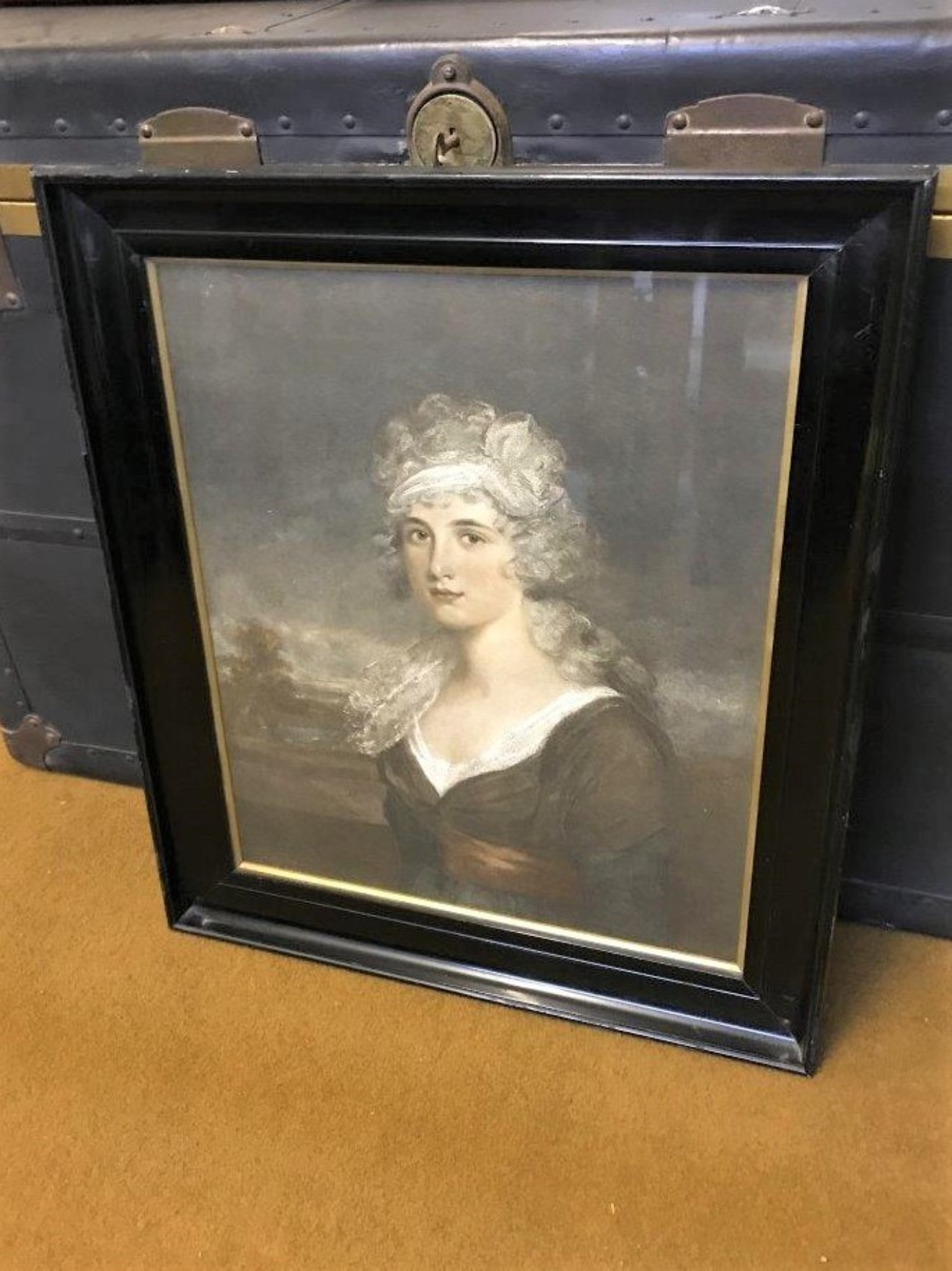 Victorian Print Portrait of a Lady