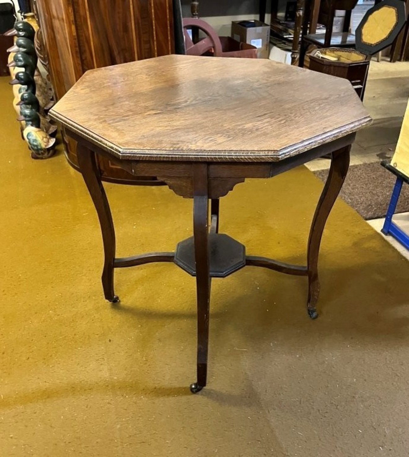 Arts & Crafts Octagonal Side / Occasional Table