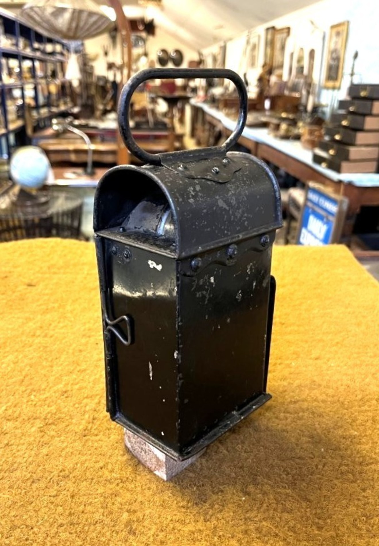 Antique Duntafil Railway Signal Oil Lamp